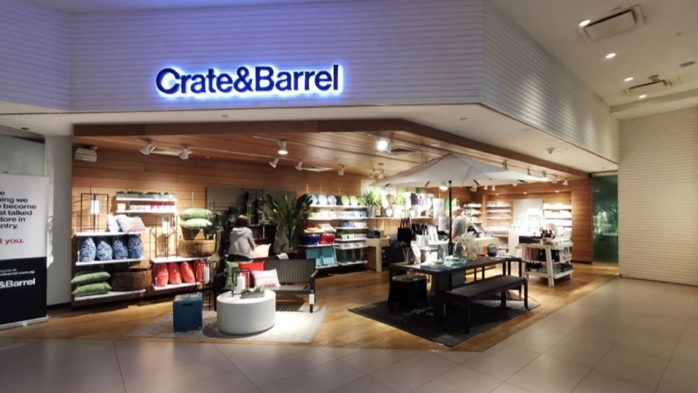 Crate & Barrel از برترین برندهای دکوراسیون داخلی