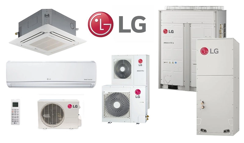 ال جی LG از بهترین برندهای سیستم تهویه در ایران