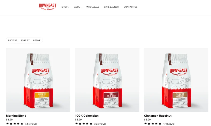 Downeast Coffee Roasters بهترین برند قهوه اسپرسو