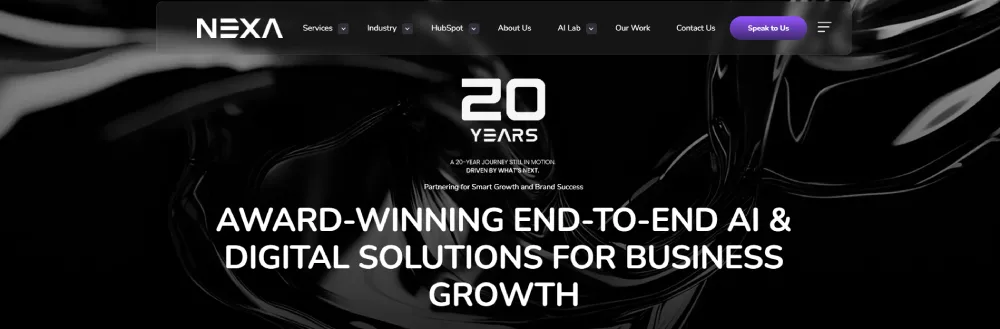 Digital Nexa بهترین شرکت های طراحی وب سایت در دبی
