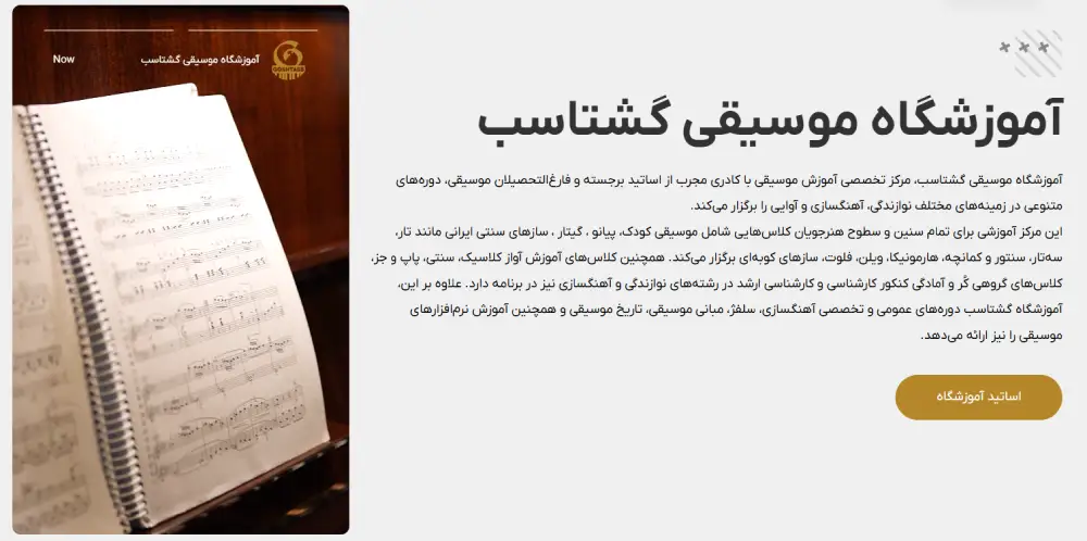 بهترین آموزشگاه ویولن در تهران آکادمی گشتاسب