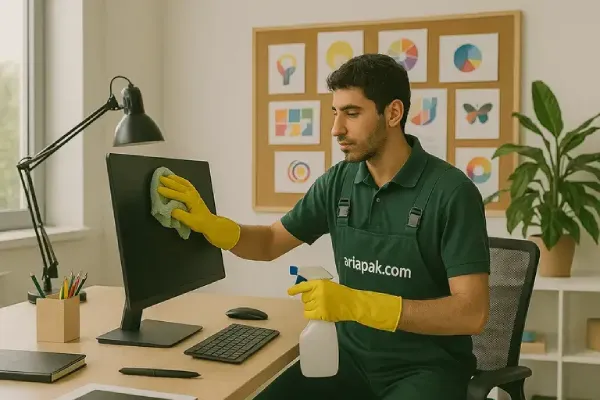 شرکت خدماتی نظافتی آریاپاک