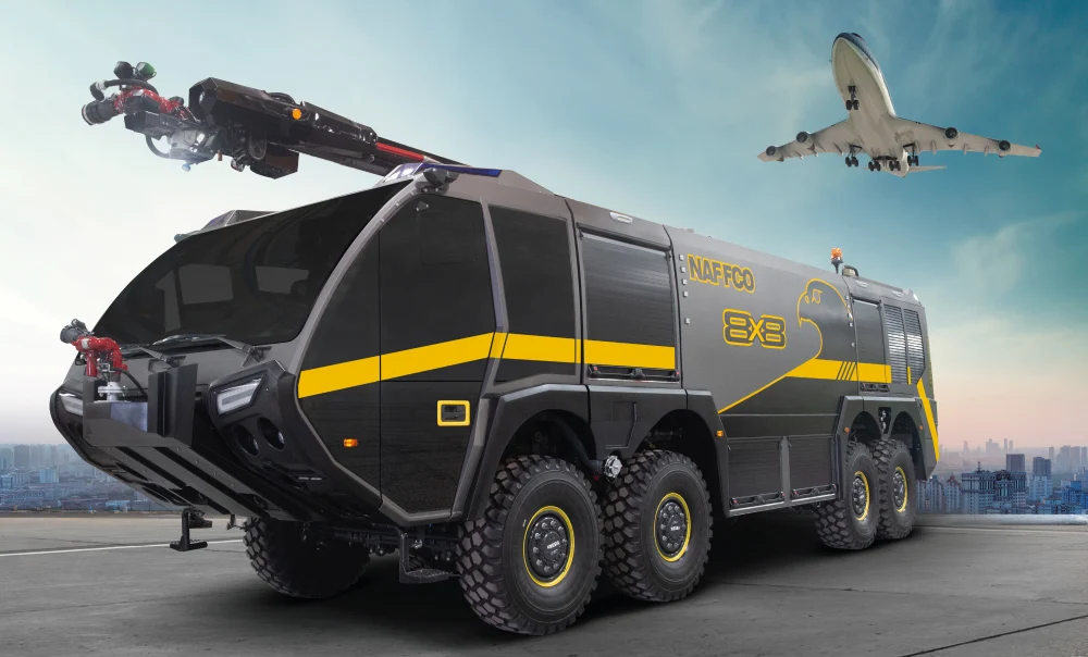 ماشین آتش نشانی Naffco Falcon 8×8