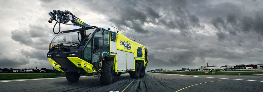 بزرگ ترین ماشین آتش نشانی Oshkosh Striker 8×8