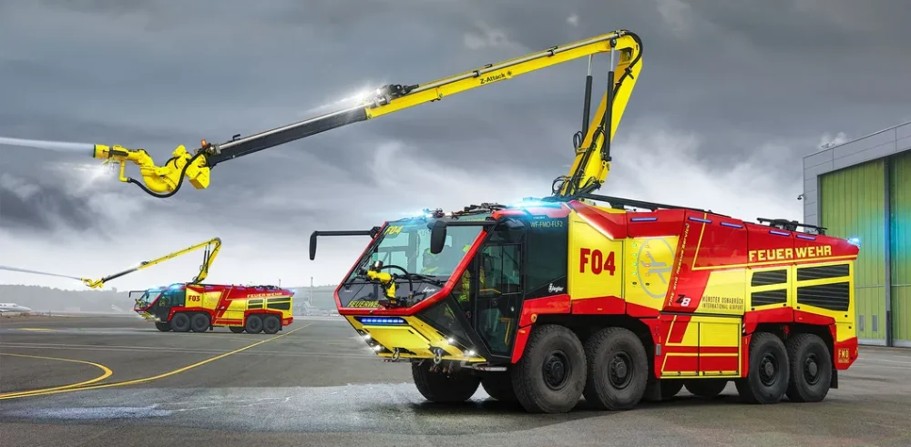بزرگ ترین ماشین آتش نشانی Ziegler Z8 _ Z8 XXL