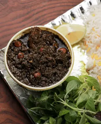 منو غذا ایرانی الف
