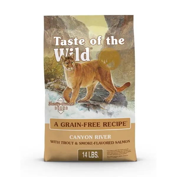 برند غذا خشک گربه خارجی taste of the wild